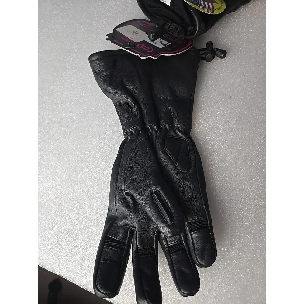 Daniel Smart DS-70 Womens Deerskin L Gloves Reflective 3M Thinsulated Waterproof